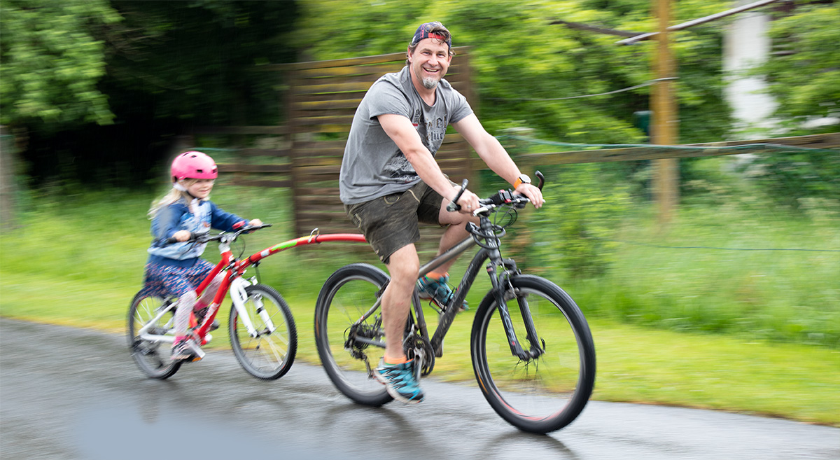 Tandemstangen die perfekte Lösung fürs Kindefahrrad